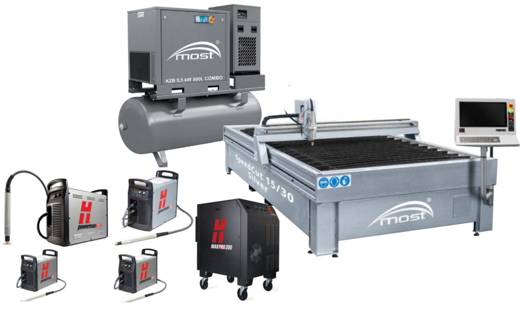Hypertherm MOst Speecut 15-30 silver