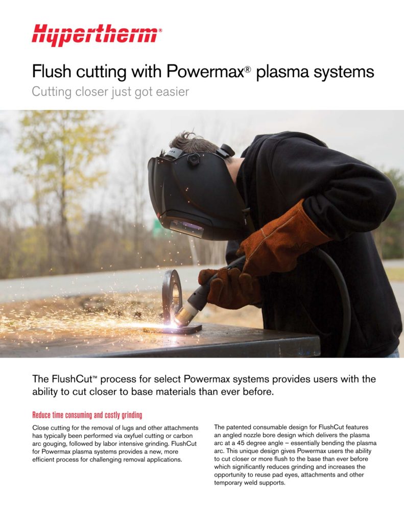 Hypertherm FlushCut ismertető angol