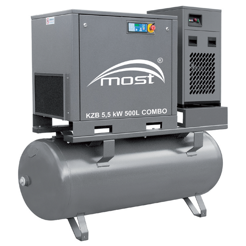MOST KZB 5,5 kW 500L csavarkompresszor