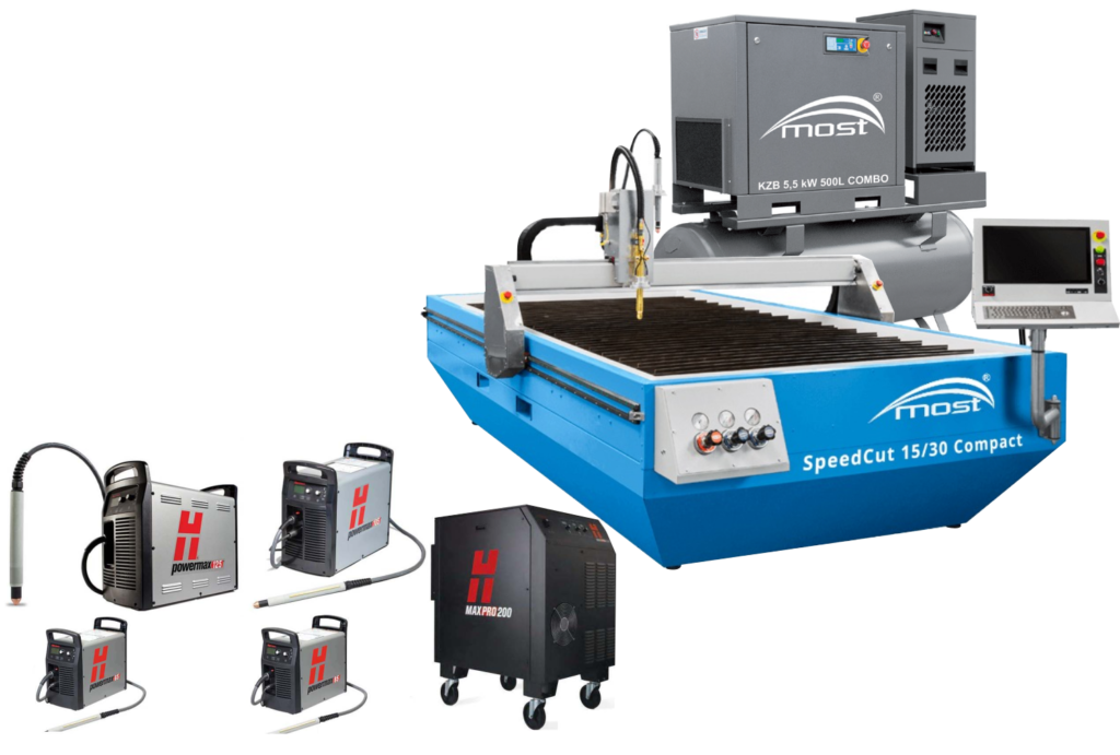Hypertherm Most SpeedCut 15-30 Compact combo